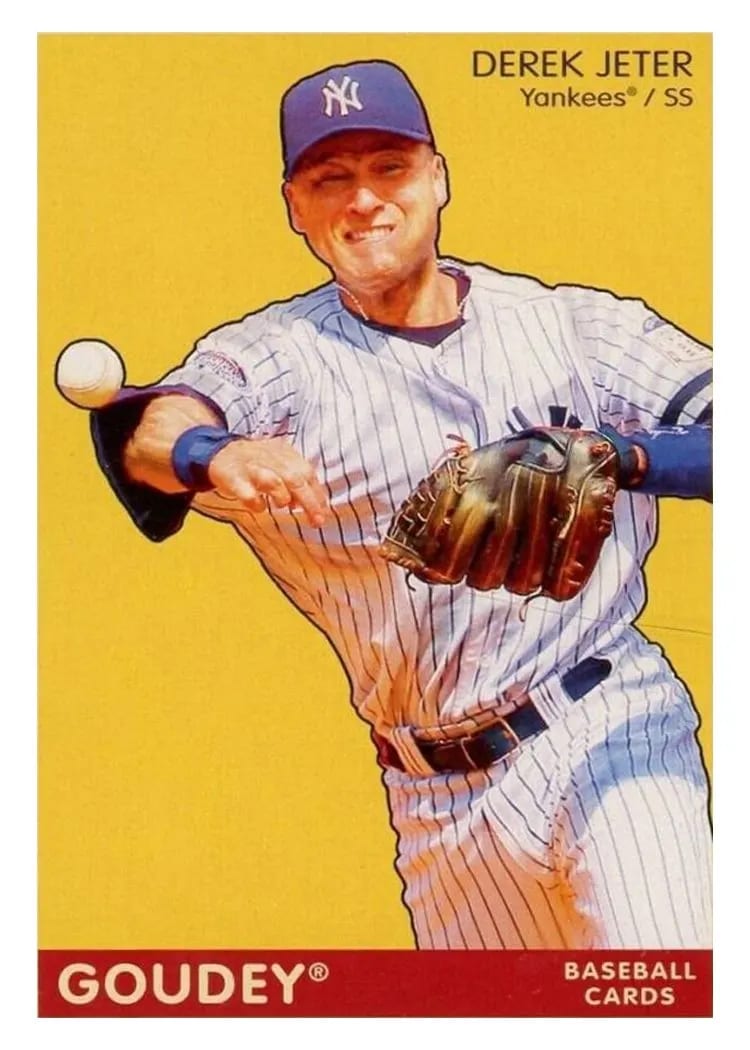 2009 Upper Deck Goudey Derek Jeter #130 card