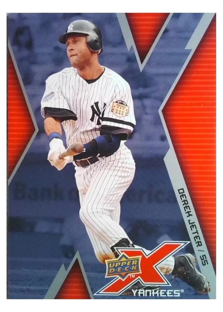 2009 Upper Deck X Derek Jeter #62 card