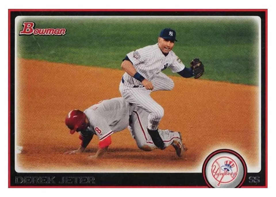 2010 Bowman Derek Jeter #190 card