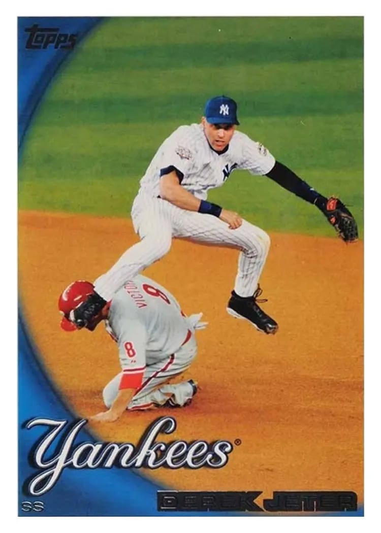 2010 Topps Derek Jeter #549 card