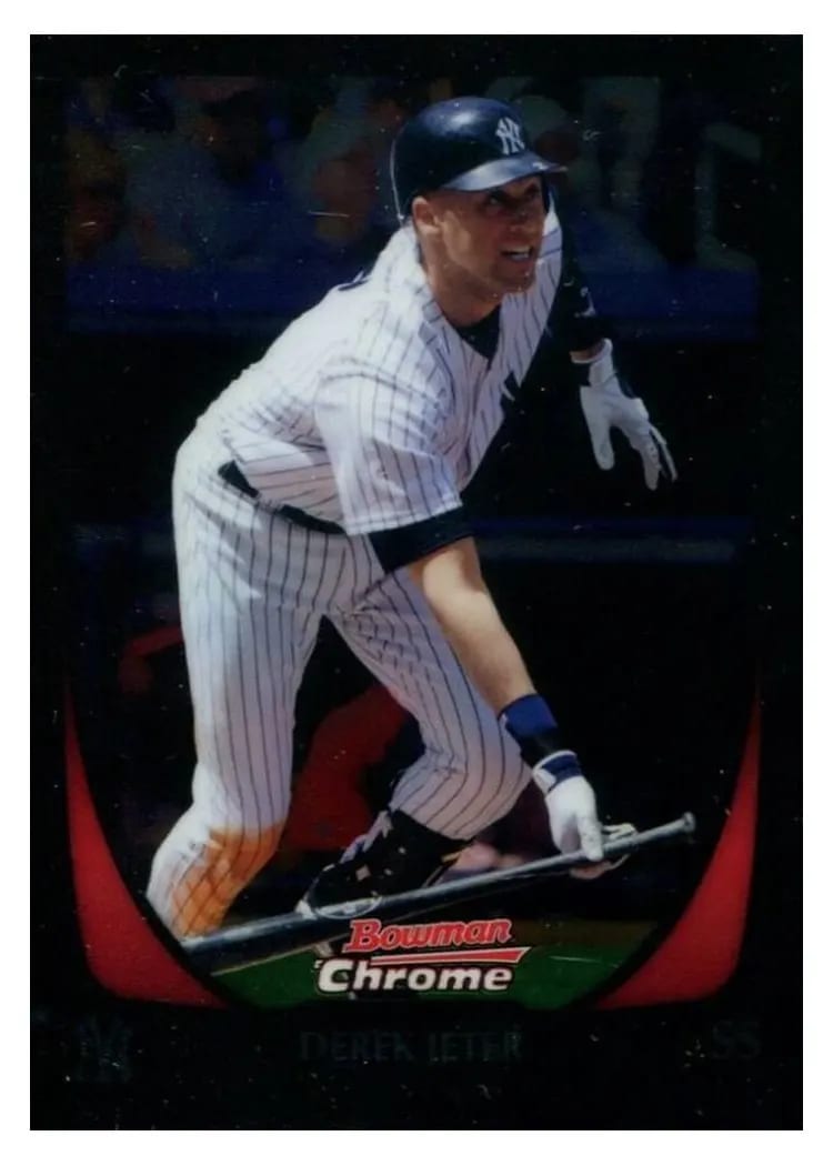 2011 Bowman Chrome Derek Jeter #129 card