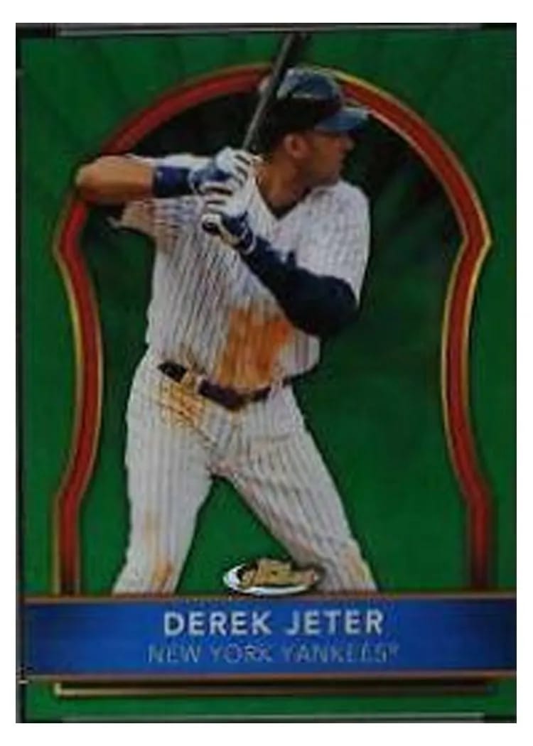 2011 Finest Derek Jeter #28 card