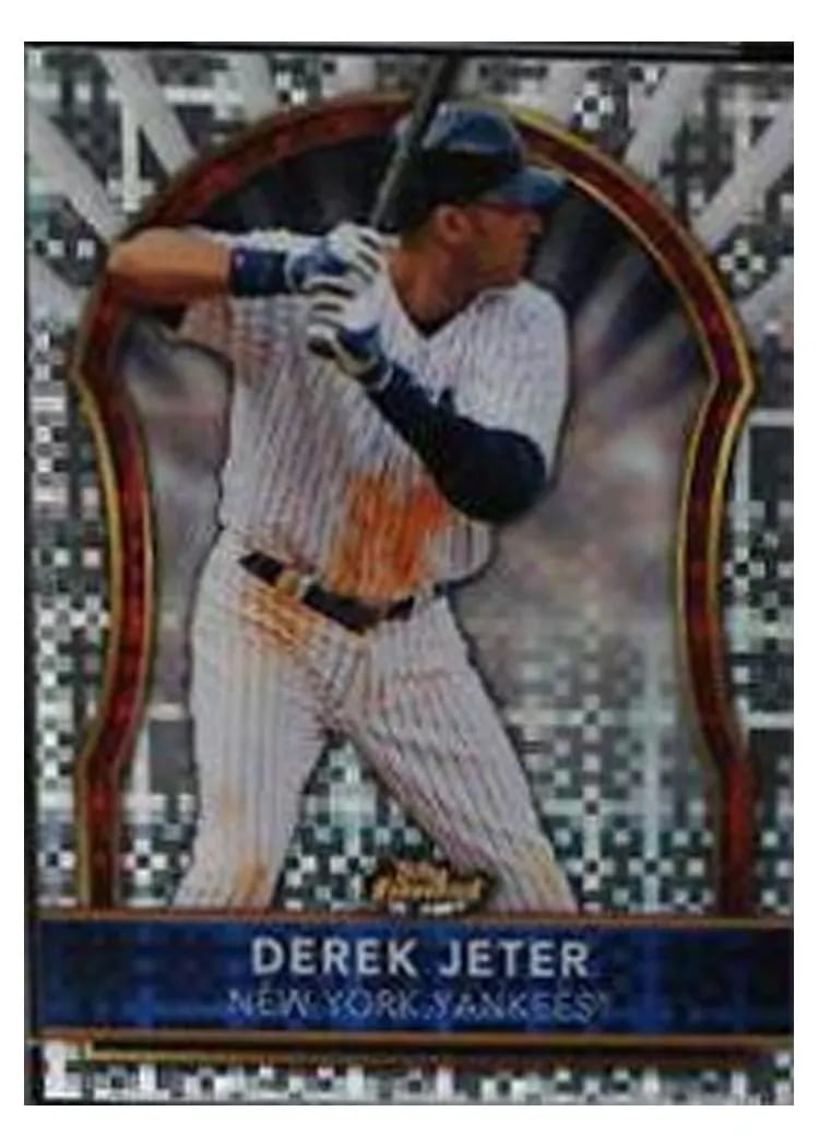 2011 Finest Derek Jeter #28 card