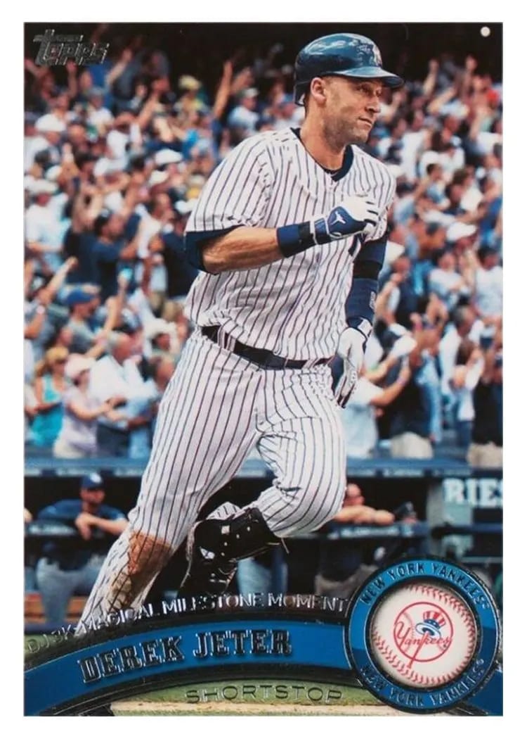 2011 Topps Update Derek Jeter #US252 card