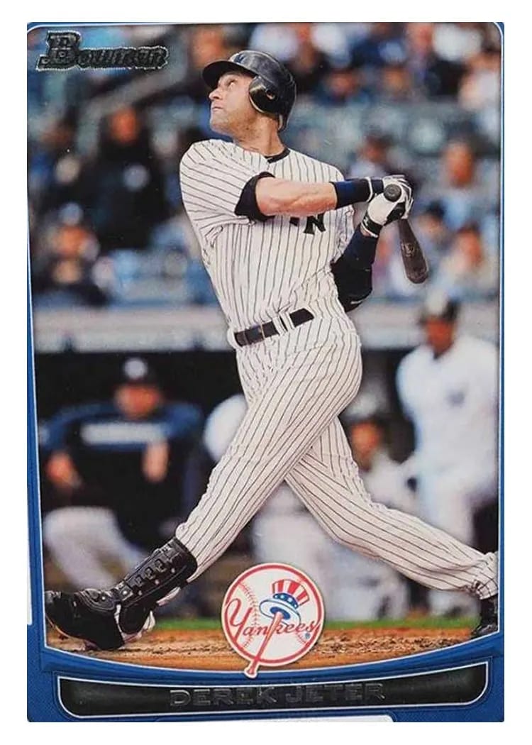 2012 Bowman Derek Jeter #1 card
