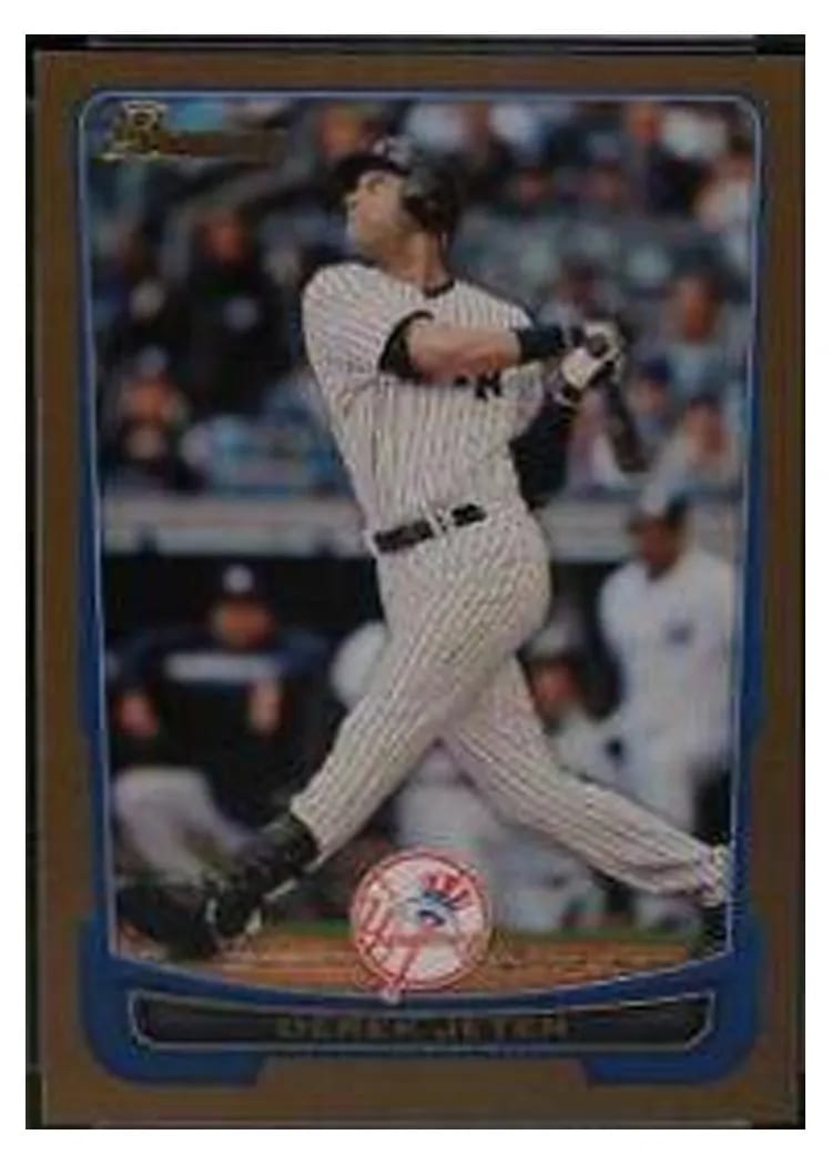 2012 Bowman Derek Jeter #1 card