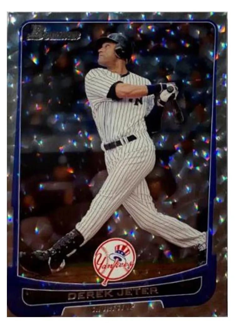 2012 Bowman Derek Jeter #1 card