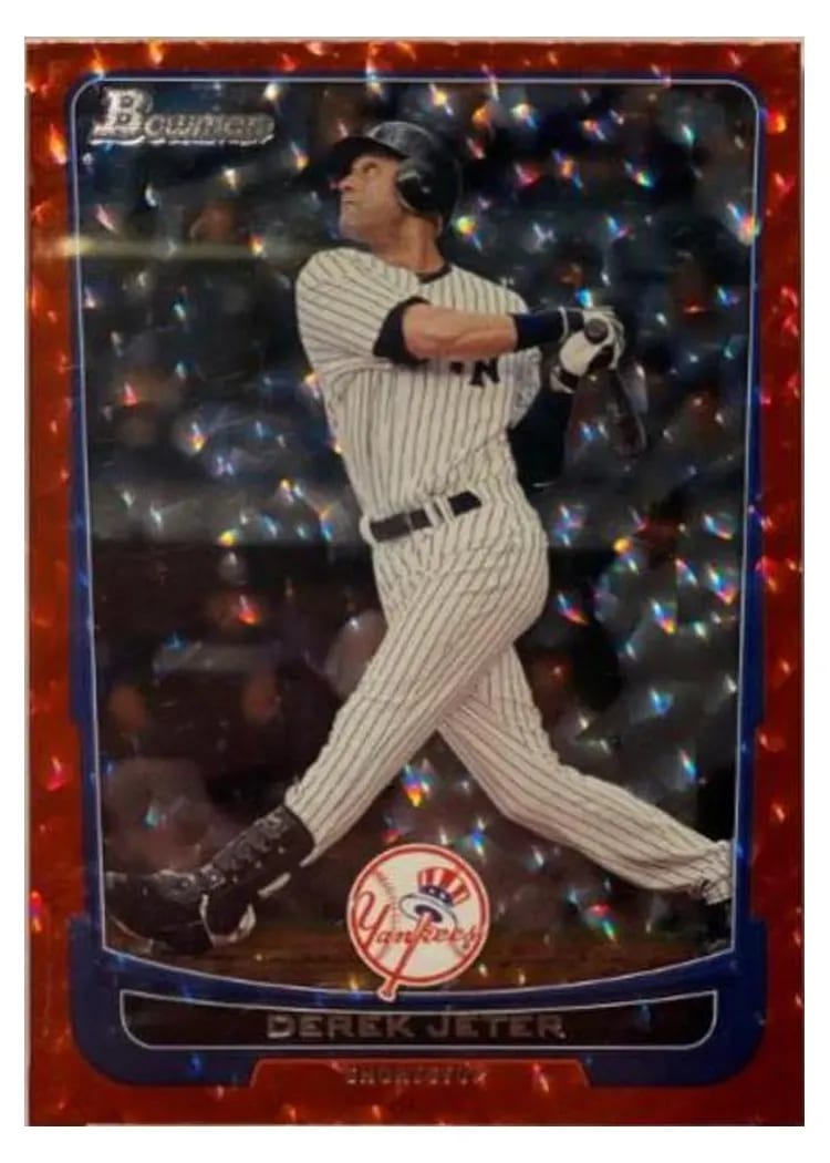 2012 Bowman Derek Jeter #1 card