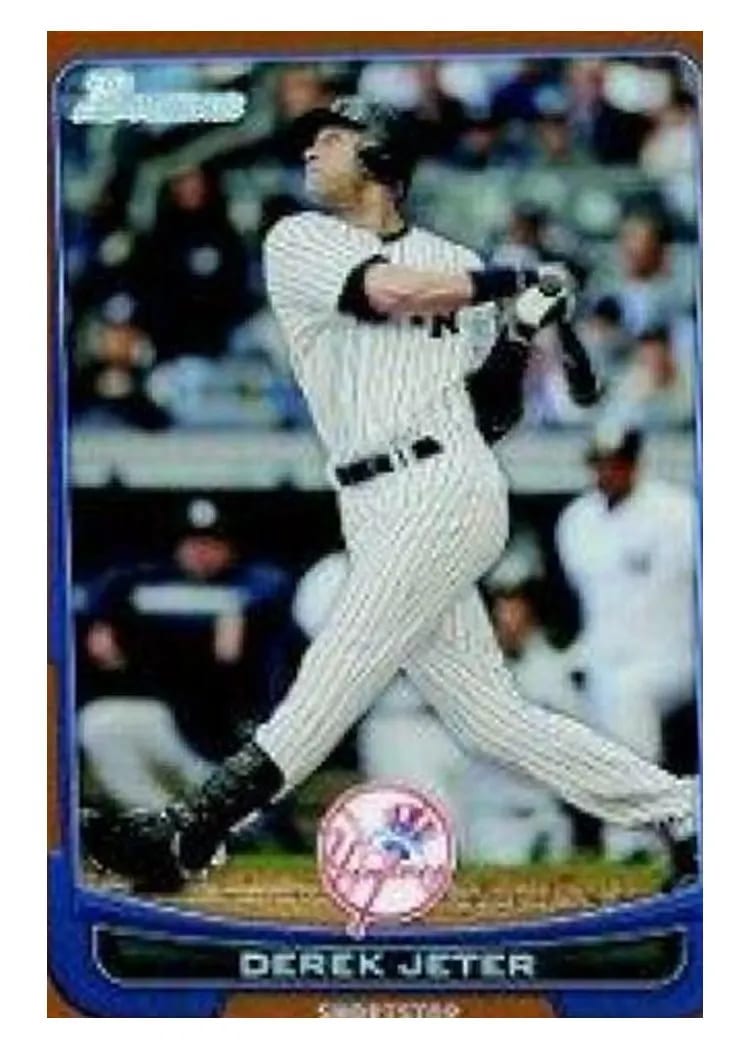 2012 Bowman Derek Jeter #1 card