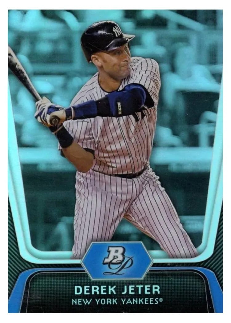 2012 Bowman Platinum Derek Jeter #14 card