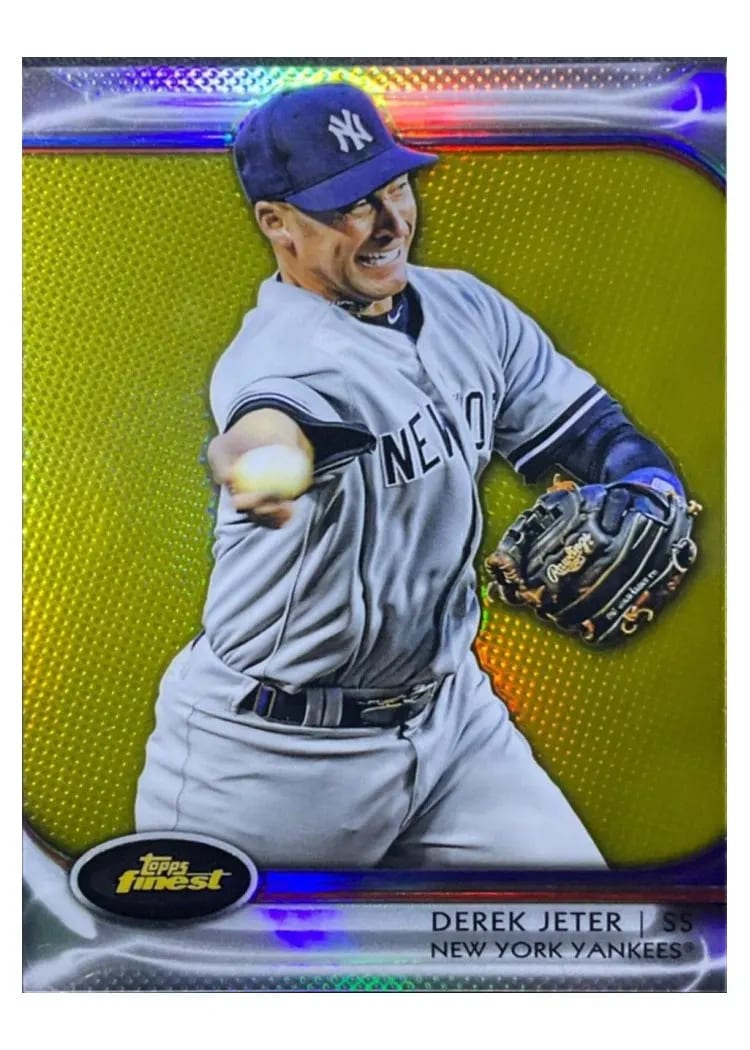 2012 Finest Derek Jeter #5 card