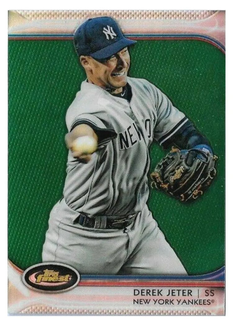 2012 Finest Derek Jeter #5 card