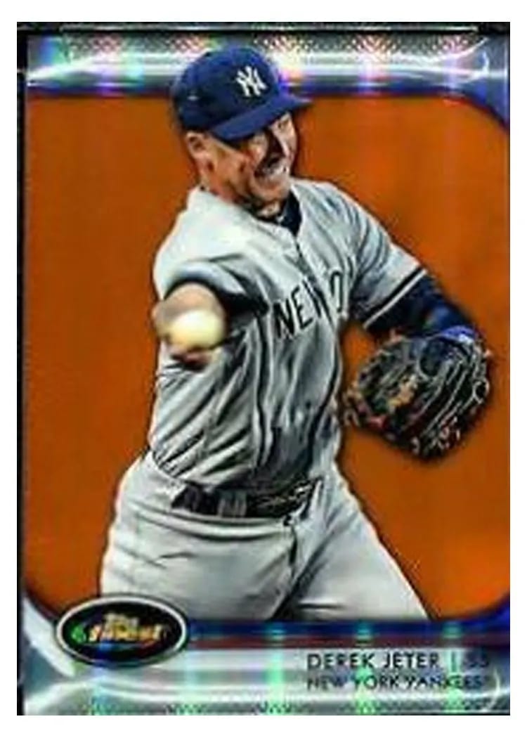 2012 Finest Derek Jeter #5 card
