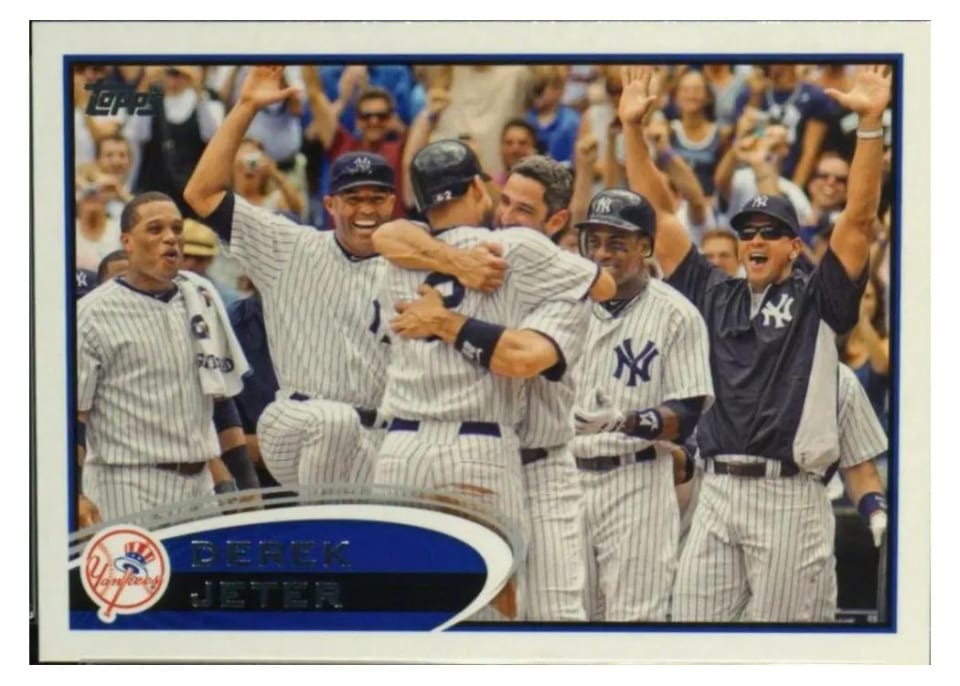 2012 Topps Derek Jeter #30 card