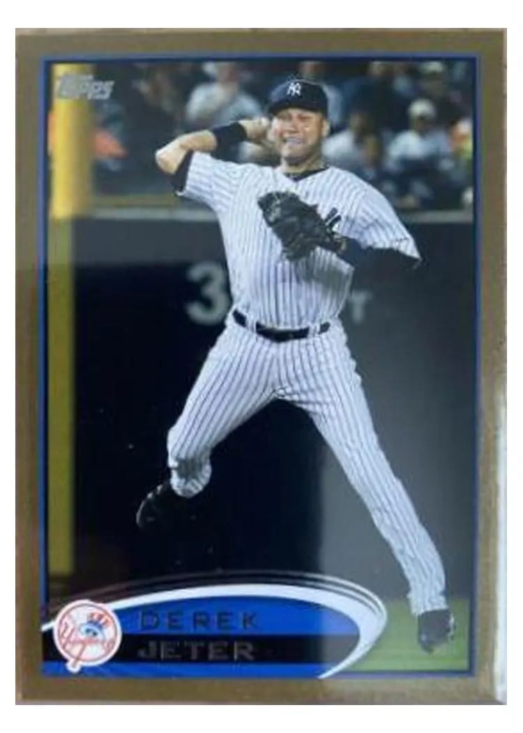2012 Topps Derek Jeter #30 card