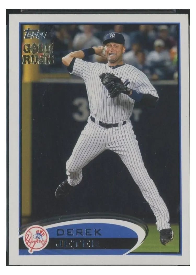 2012 Topps Derek Jeter #30 card