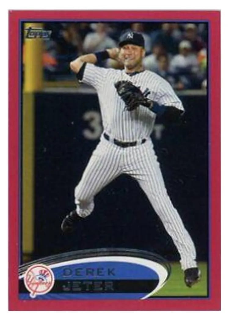 2012 Topps Derek Jeter #30 card
