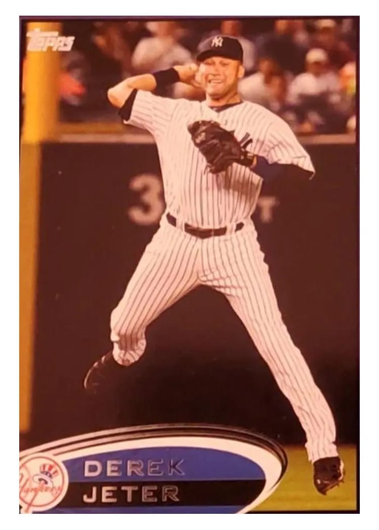 2012 Topps Derek Jeter #30 card