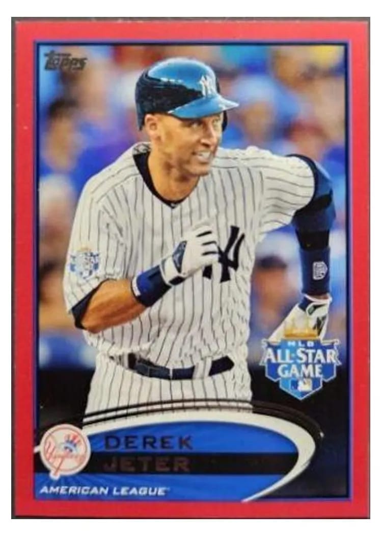 2012 Topps Update Derek Jeter #US119 card