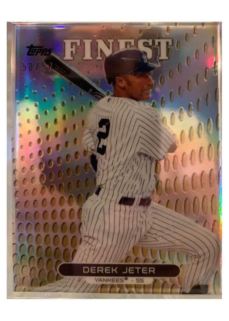 2013 Finest Derek Jeter #2 card