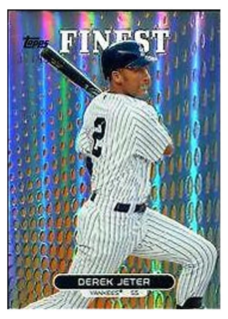 2013 Finest Derek Jeter #2 card