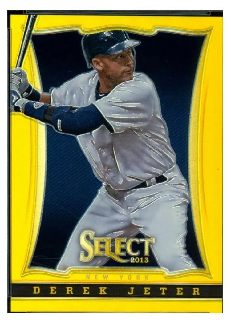 2013 Panini Select Derek Jeter #5 card