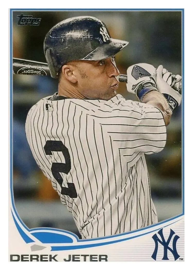 2013 Topps Derek Jeter #2 card