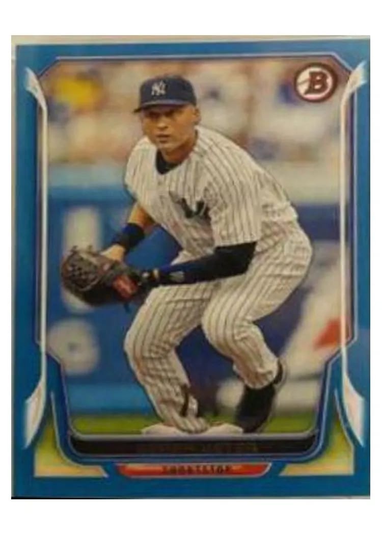 2014 Bowman Derek Jeter #1 card