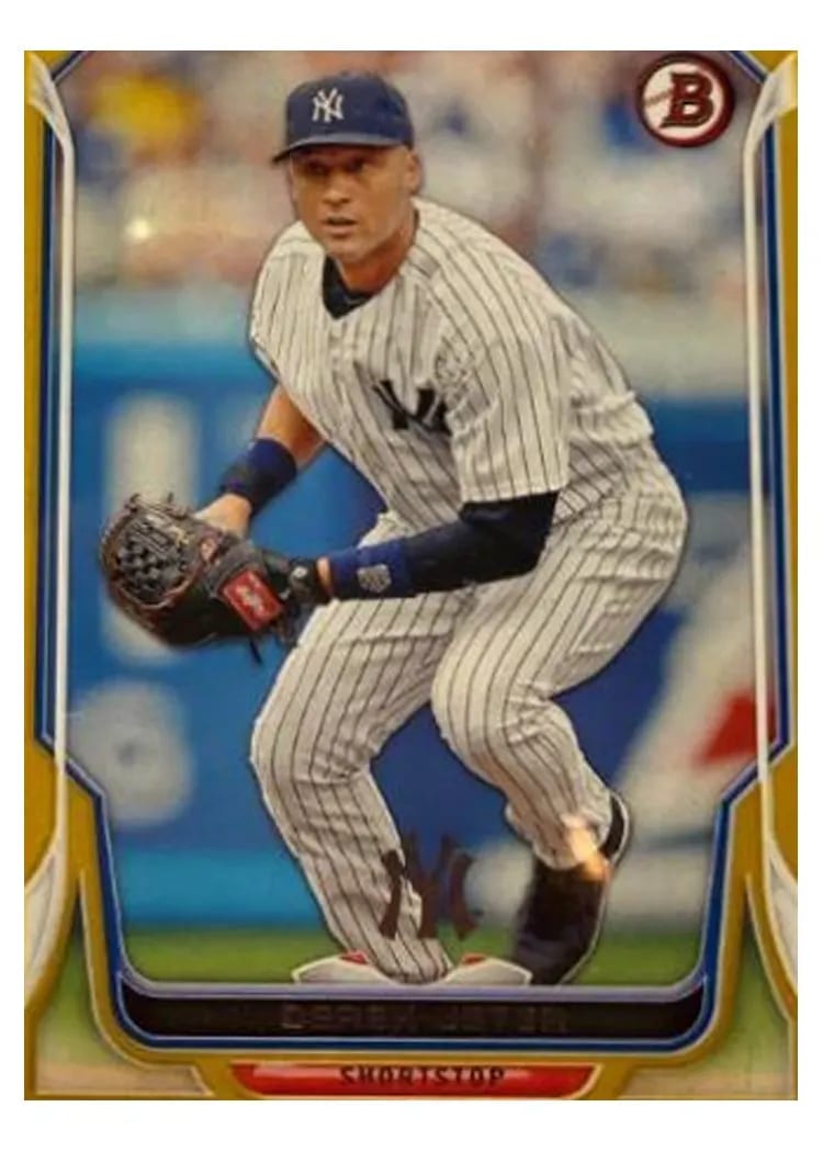 2014 Bowman Derek Jeter #1 card
