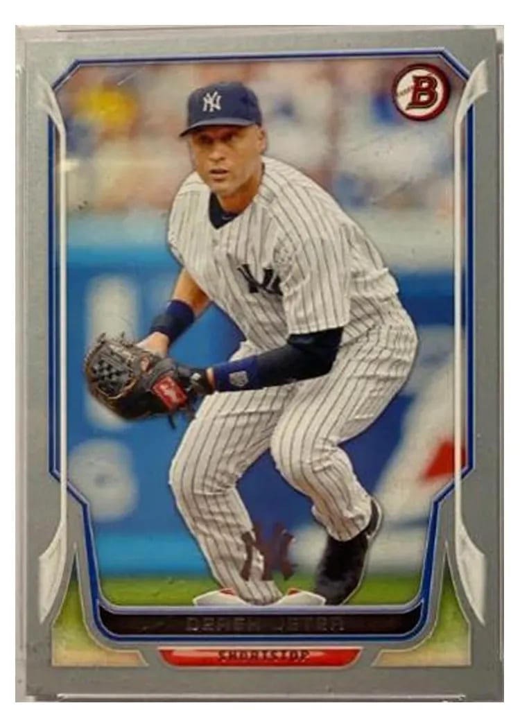 2014 Bowman Derek Jeter #1 card