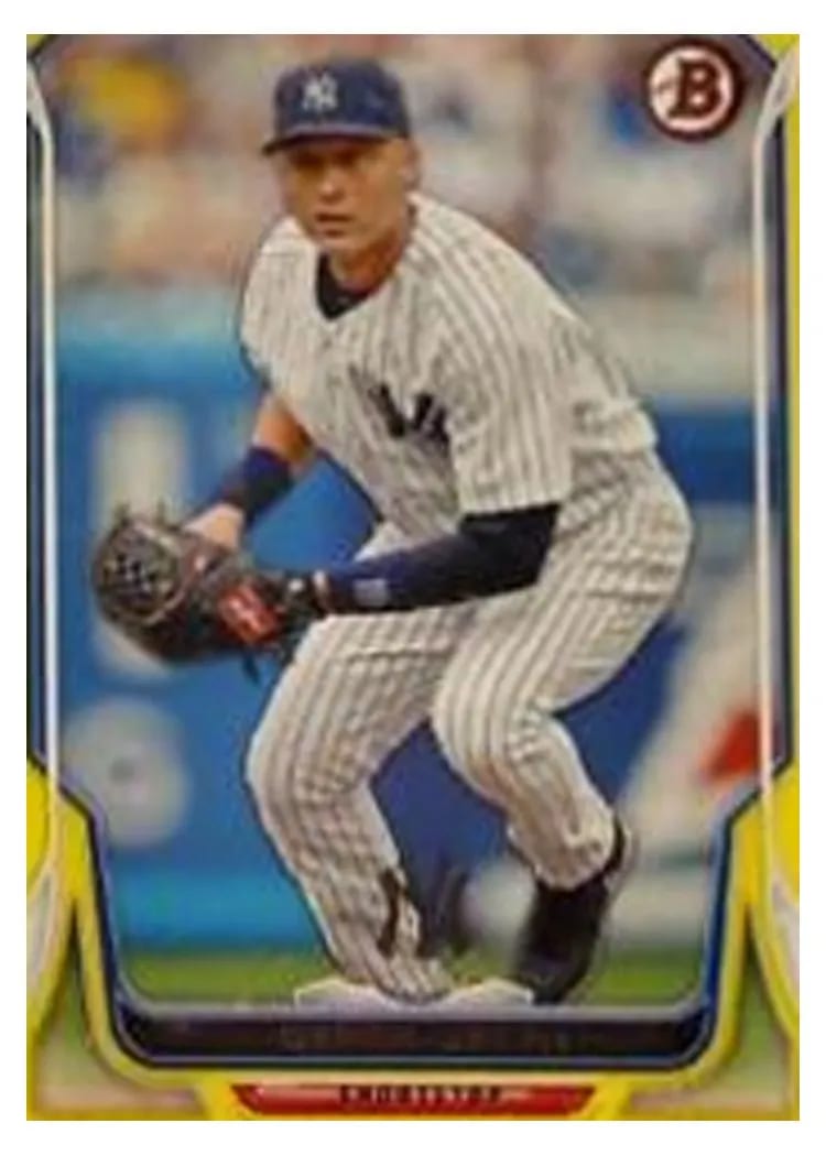 2014 Bowman Derek Jeter #1 card