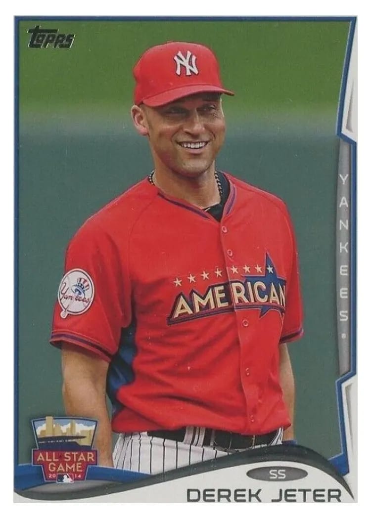 2014 Topps Update Derek Jeter #US2 card