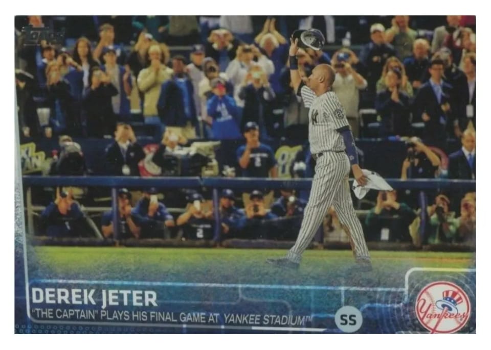 2015 Topps Derek Jeter #319 card
