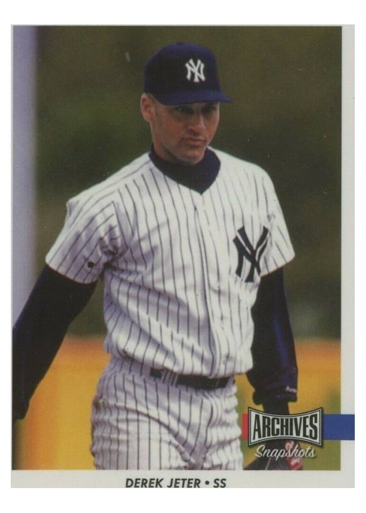 2017 Topps Archives Snapshots Base Set Derek Jeter #AS-DJ card