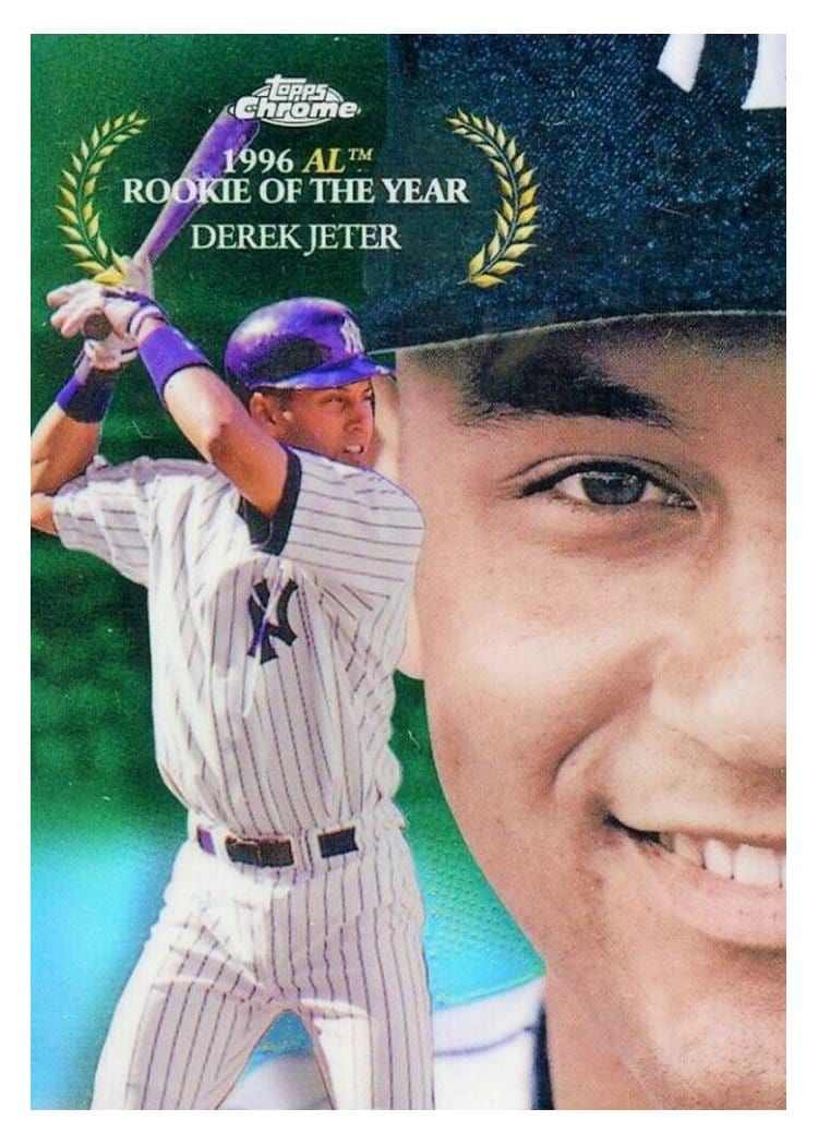 2017 Topps Chrome MLB Award Winners Derek Jeter #MAW-13 card