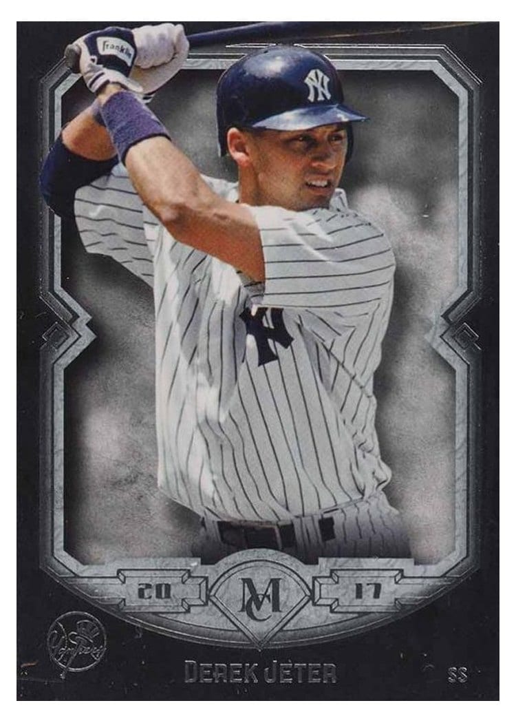 2017 Topps Museum Collection Base Set Derek Jeter #70 card