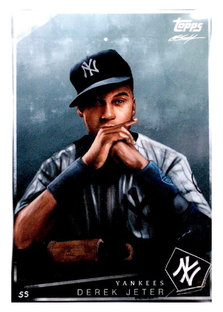 2021 Topps Project70 Base Set Derek Jeter #540 card