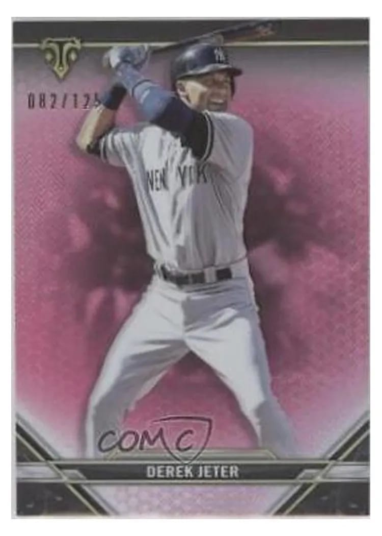 2021 Topps Triple Threads Base Set Derek Jeter #2 card