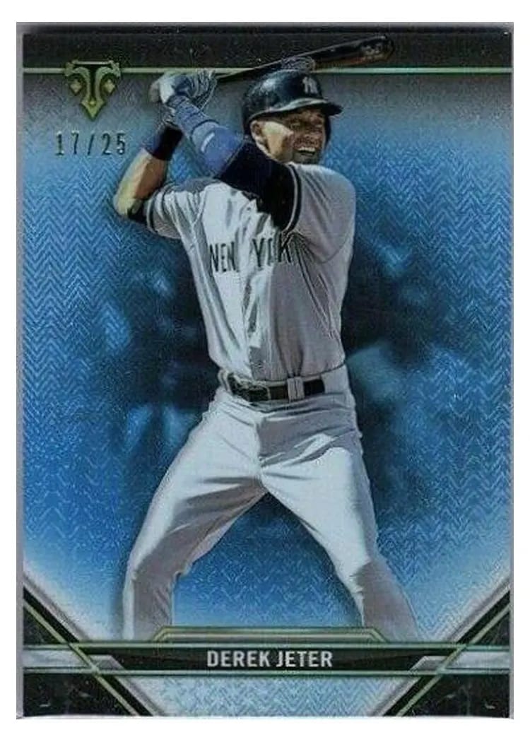 2021 Topps Triple Threads Base Set Derek Jeter #2 card