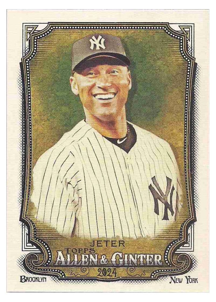 2024 Topps Allen & Ginter Base Set Derek Jeter #175 card