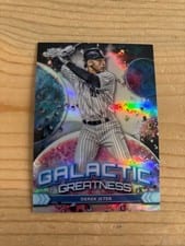 2024 Topps Cosmic Chrome Galactic Greatness Derek Jeter #GG-21 card