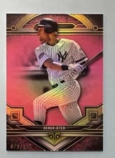 2024 Topps Triple Threads Base Set Derek Jeter #185 card