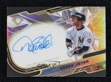 2025 Topps Diamond Icons Icons Chrome Autographs Derek Jeter #ACC-DJ