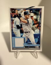 2026 Topps 1991 Topps Relics Derek Jeter #91R-DJ card
