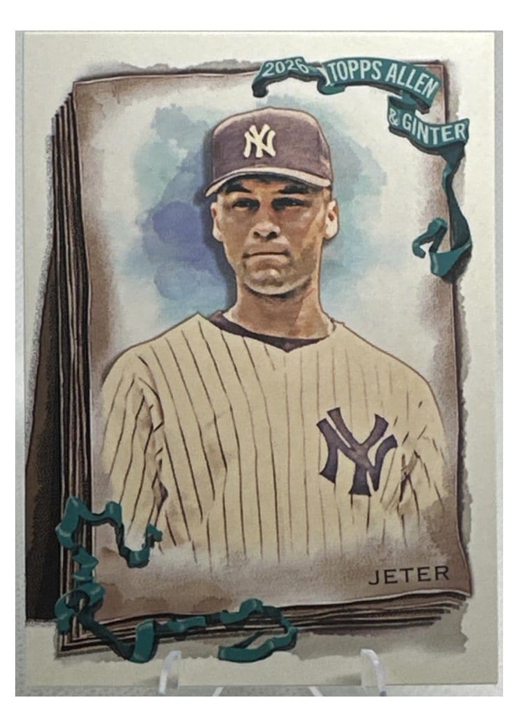 2026 Topps Allen & Ginter Derek Jeter #2 card