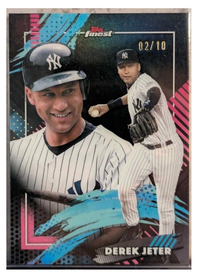2026 Topps Finest Derek Jeter #332 card