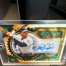 2026 Topps Tier One Machined Signatures Derek Jeter #MSA-DJ card