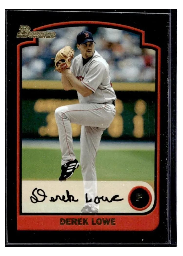 2003 Bowman Derek Lowe #5 card