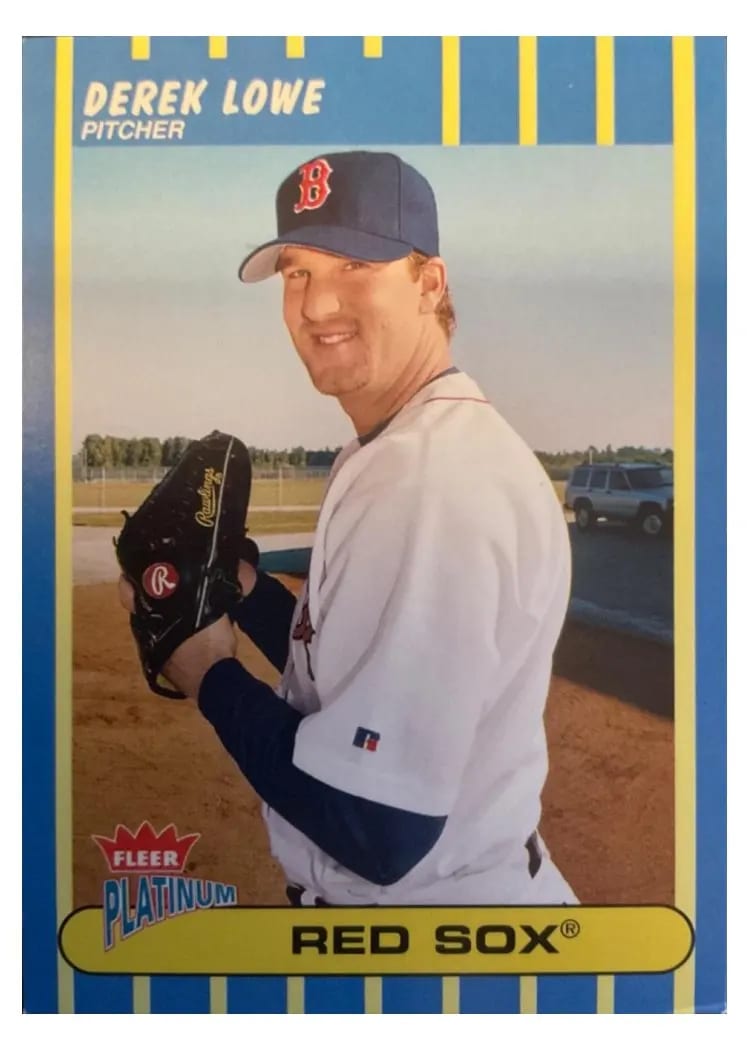 2003 Fleer Platinum Derek Lowe #24 card