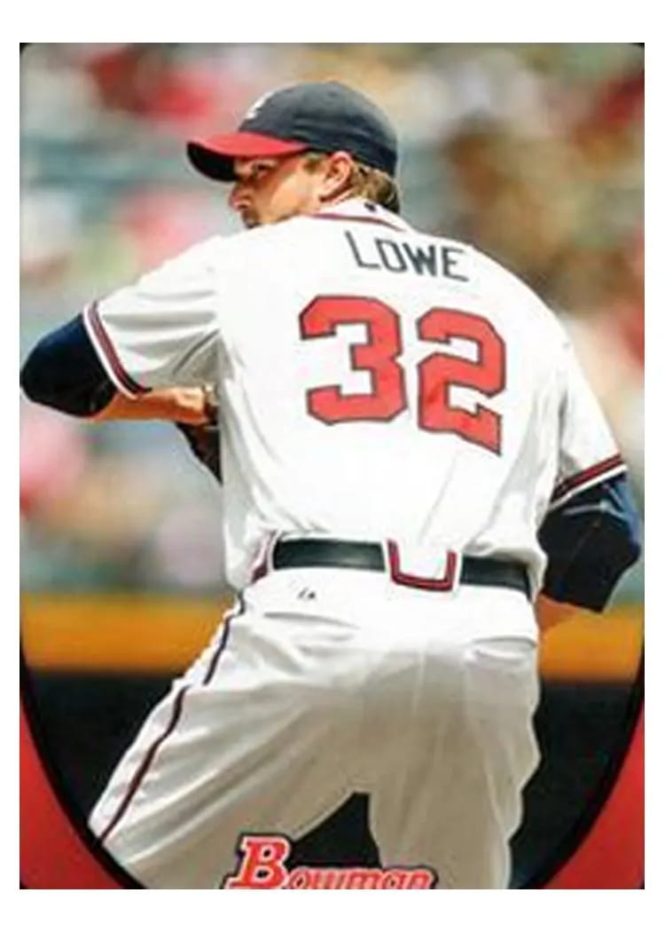 2011 Bowman Derek Lowe #43 card